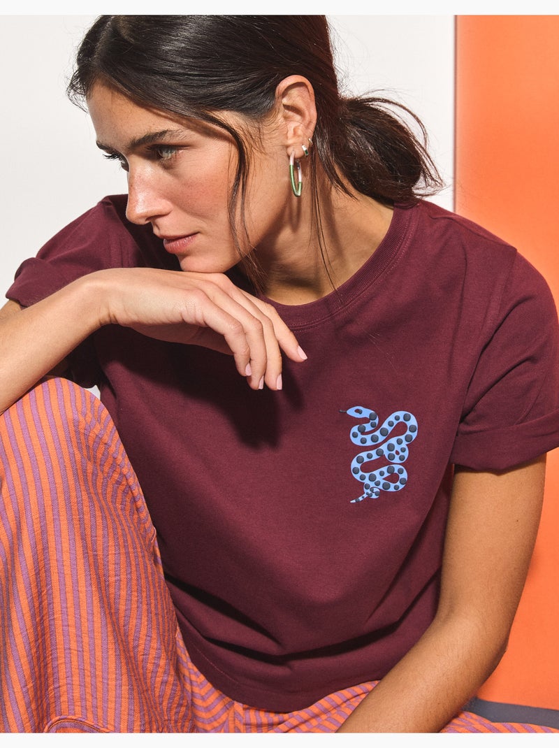 T-shirt imprimé, MO Fashion Rouge - Kiabi
