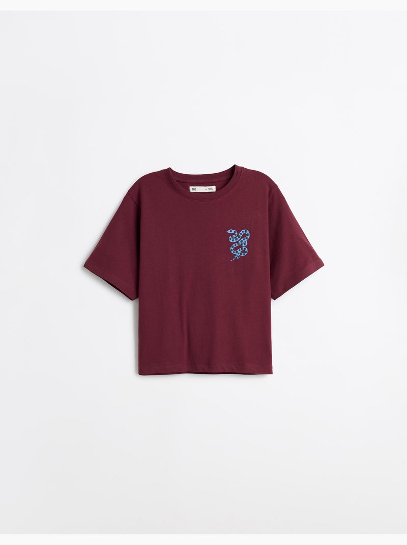 T-shirt imprimé, MO Fashion Rouge - Kiabi