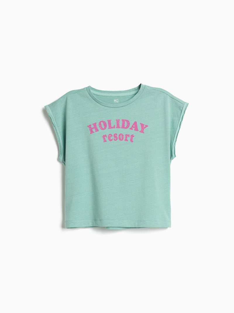 T-shirt imprimé, MO Fashion Vert - Kiabi
