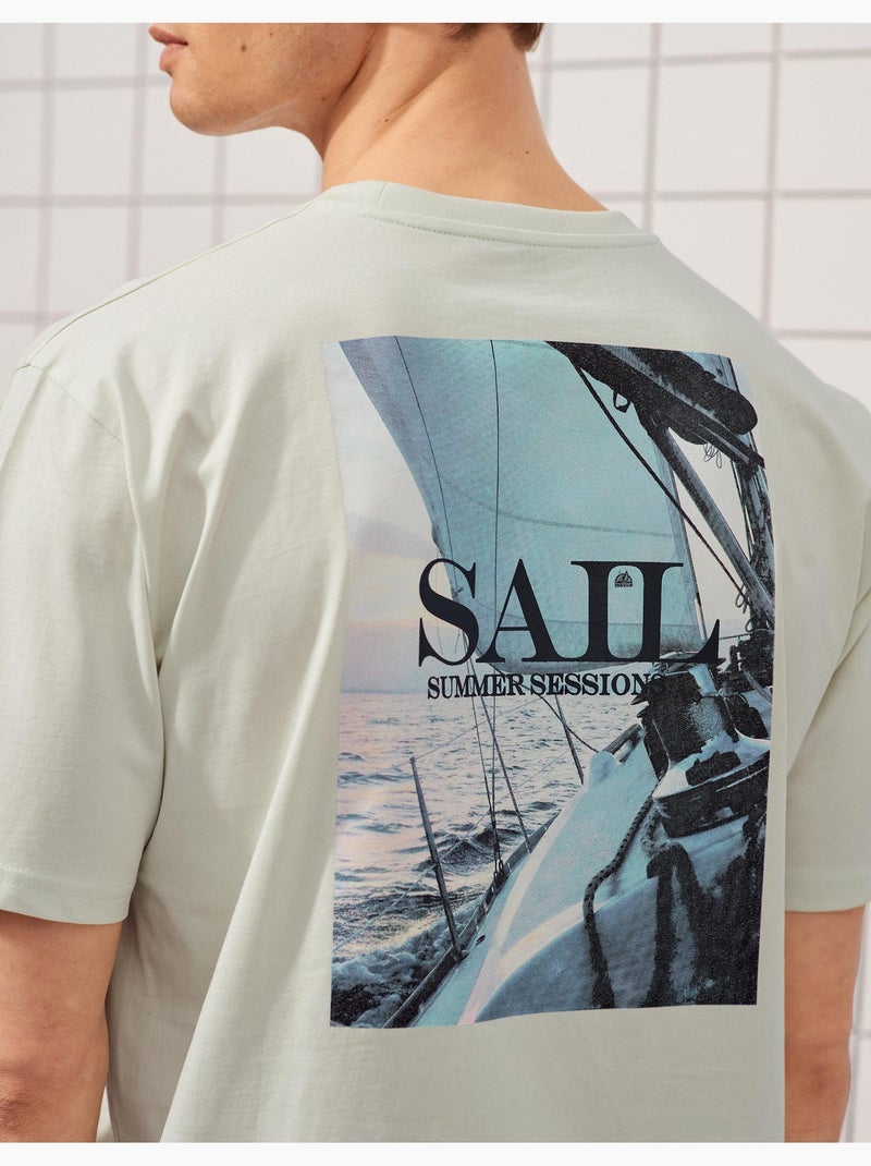 T-shirt imprimé, MO Fashion Vert - Kiabi
