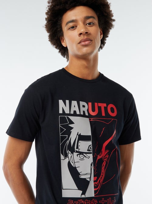 T-shirt imprimé 'Naruto' manches courtes - Kiabi