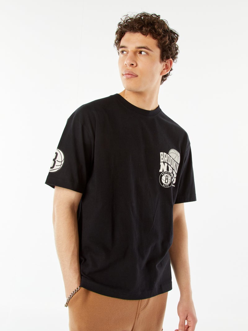 T-shirt imprimé 'NBA' NOIR - Kiabi