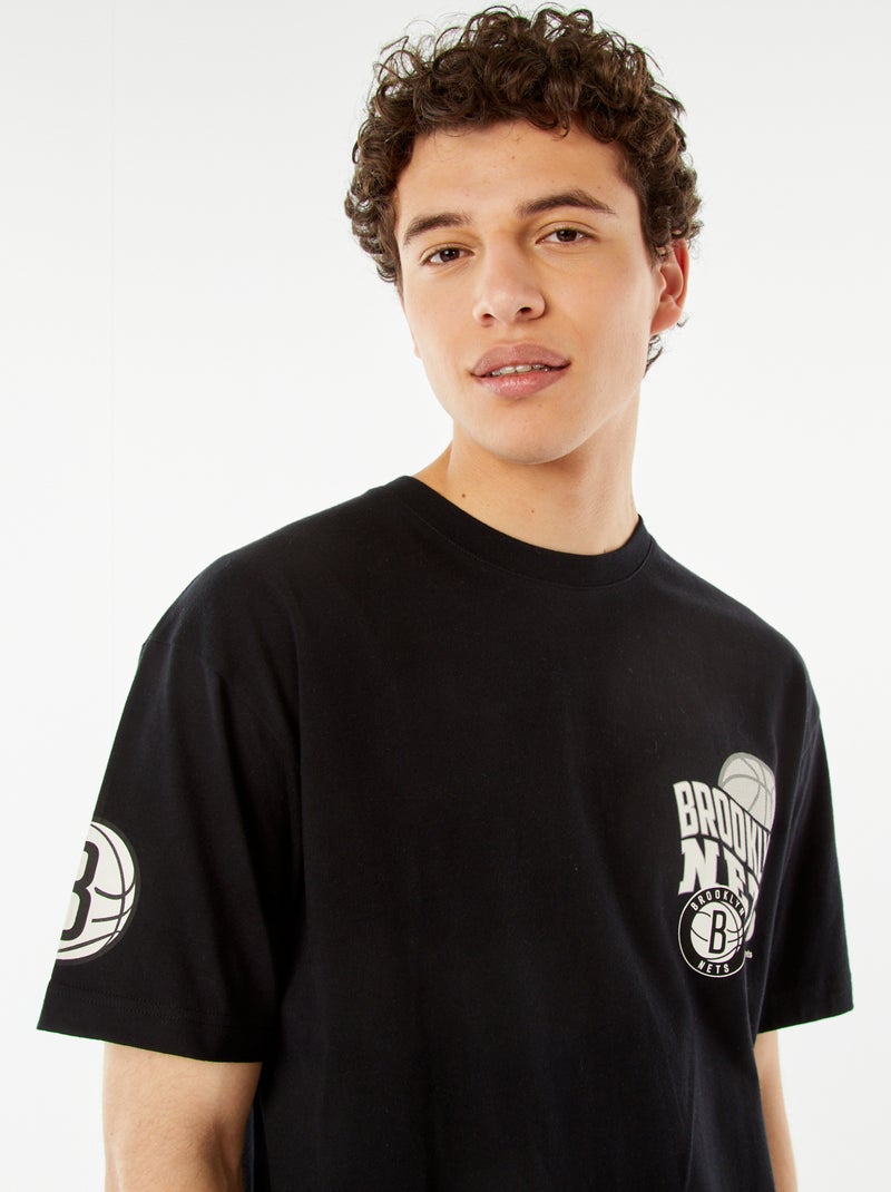 T-shirt imprimé 'NBA' NOIR - Kiabi