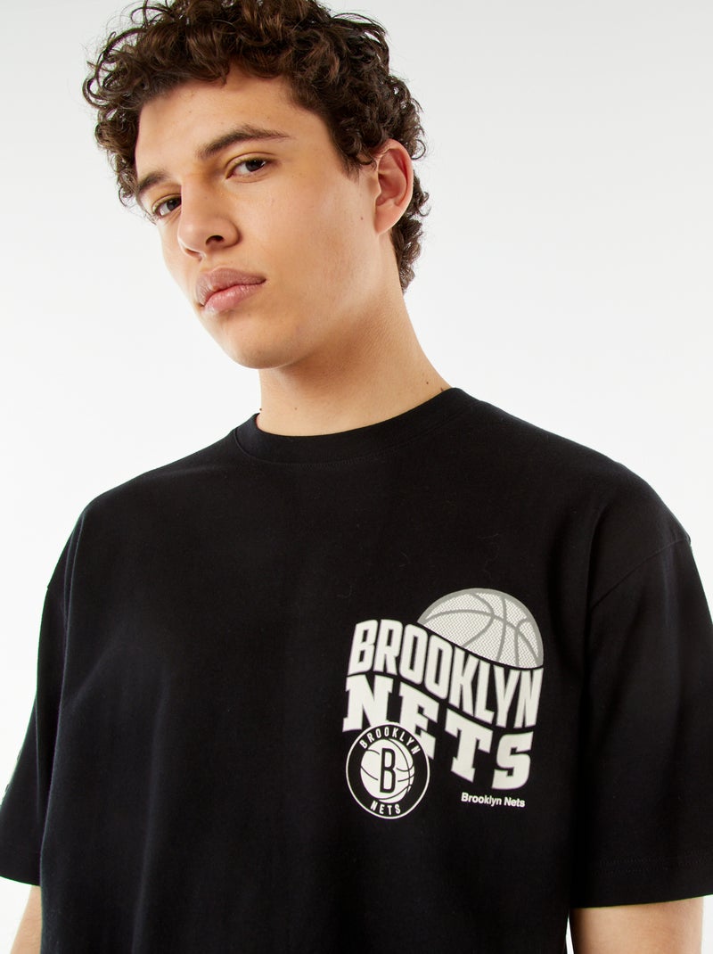 T-shirt imprimé 'NBA' NOIR - Kiabi