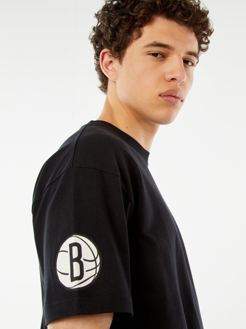 T-shirt imprimé 'NBA' NOIR - Kiabi