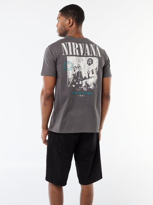 T-shirt imprimé 'Nirvana' - Kiabi