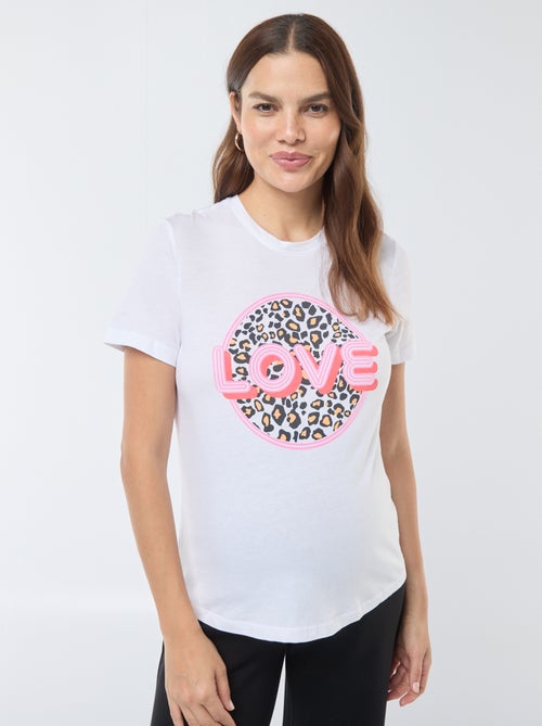 T-shirt imprimé 'Only maternity' - Kiabi