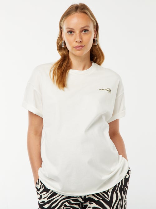 T-shirt imprimé 'Only Maternity' - Kiabi