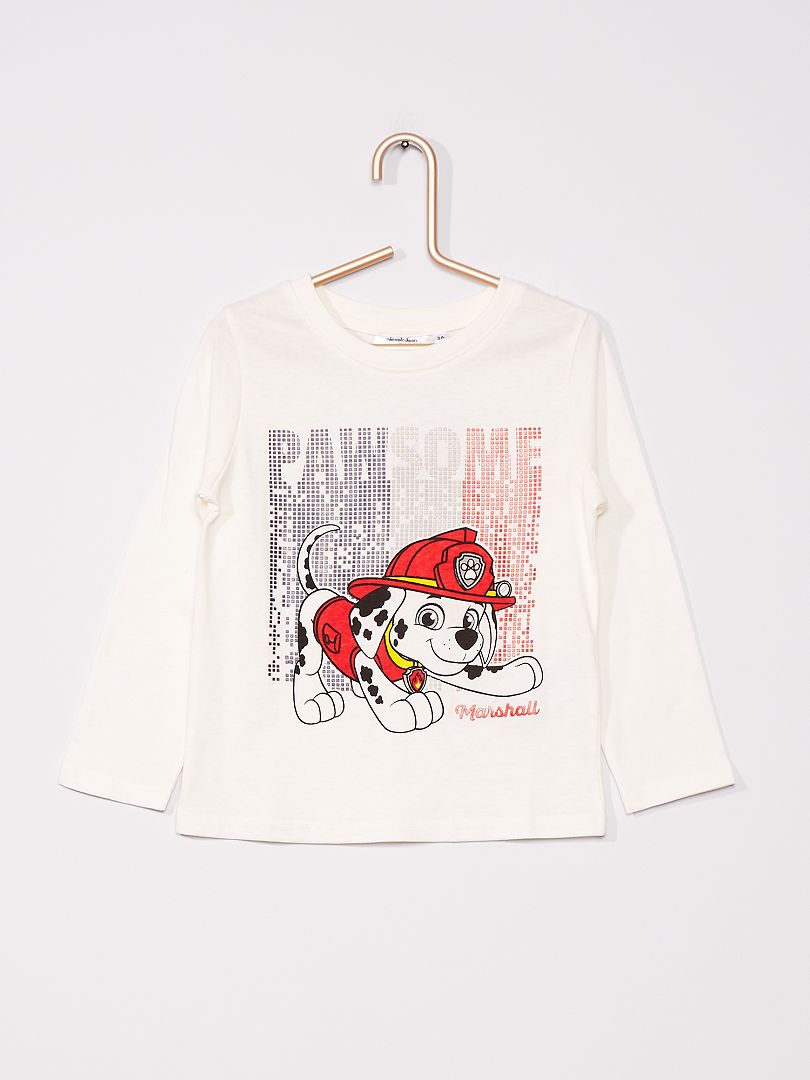 T-shirt imprimé 'Pat' Patrouille' blanc - Kiabi