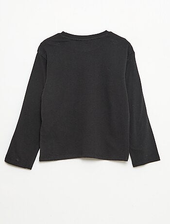 T-shirt imprimé 'Pokémon' 'Pikachu' uni