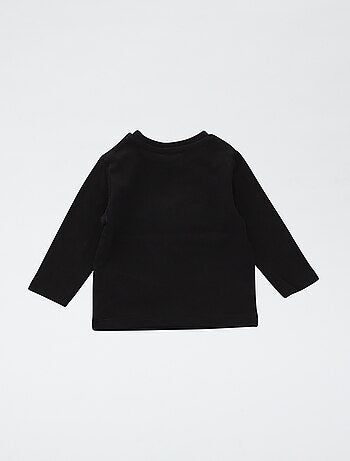 T-shirt imprimé 'Rolling stones' en coton uni