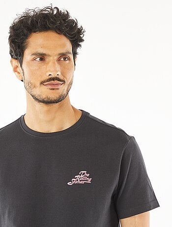 T-shirt imprimé 'Rolling Stones'