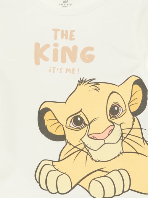 T-shirt imprimé 'Simba' 'Disney' - Kiabi