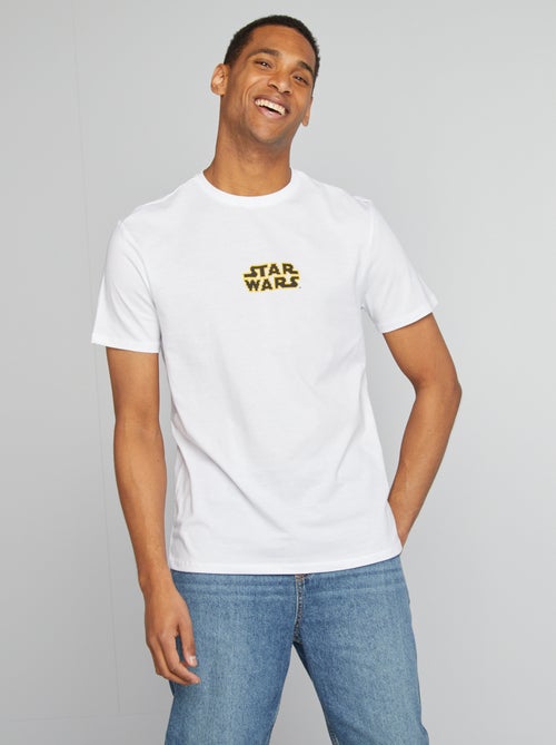 T-shirt imprimé 'Star Wars' manches courtes - Kiabi