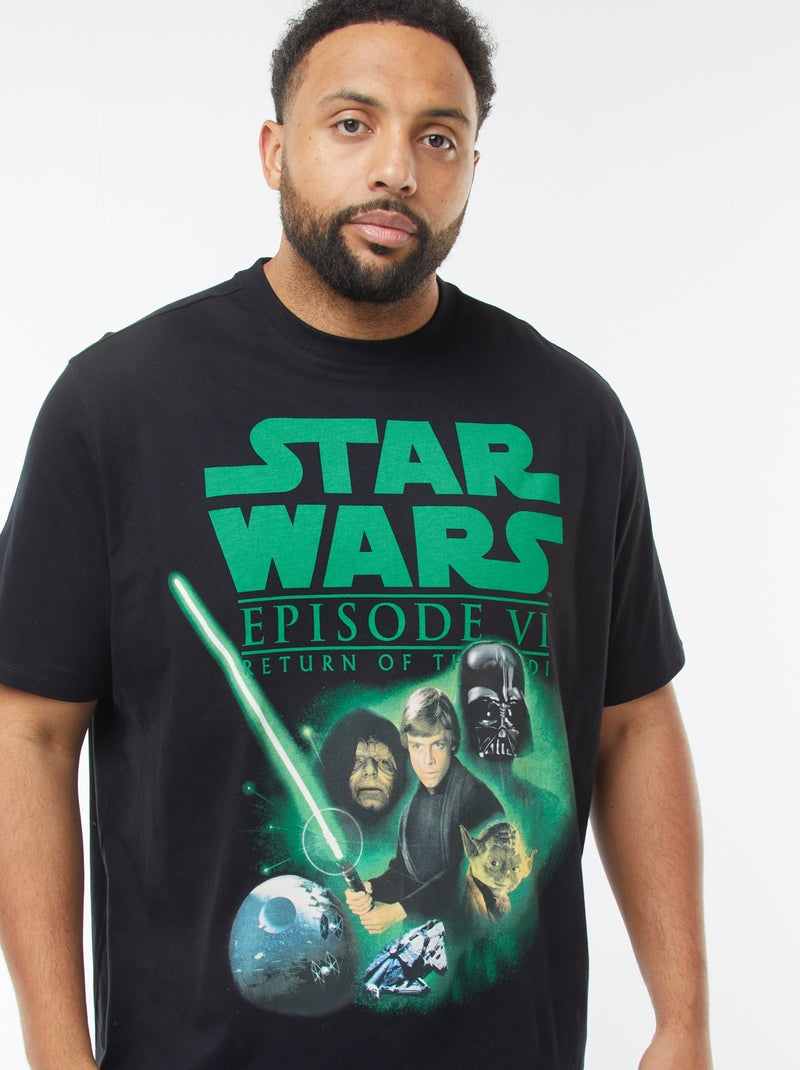 F4NT4STIC STAR WARS THE MANDALORIAN - T-shirt à manches longues - black