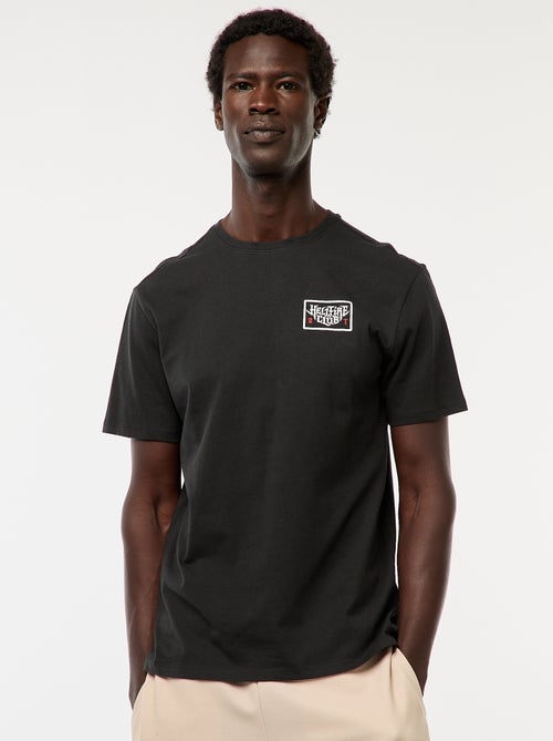 T-shirt imprimé 'Stranger Things' à manches courtes - Kiabi