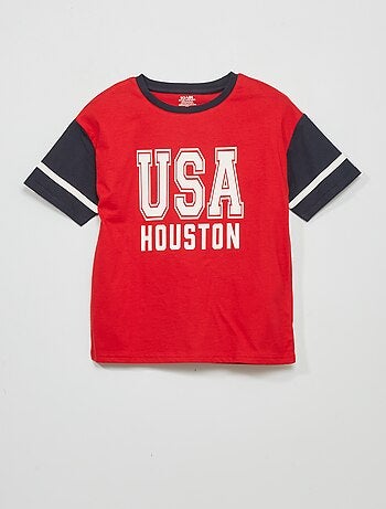 T-shirt imprimé 'USA' 'Houston' - Kiabi