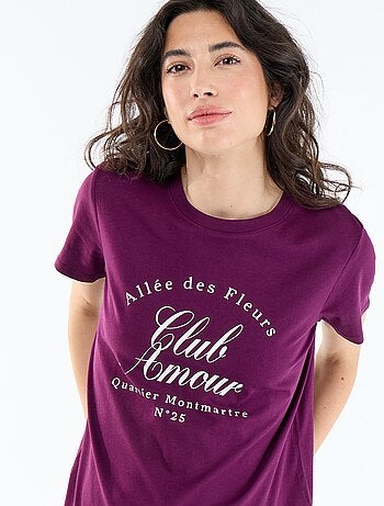 T-shirt imprimé