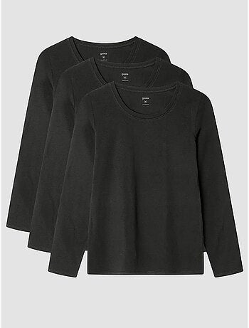 T-shirt intérieur manches longues coton biologique