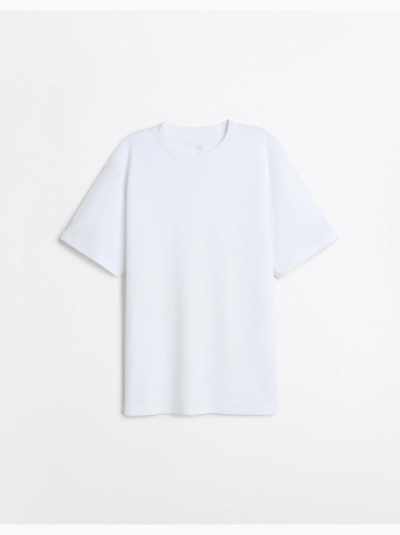 T-shirt Interlock, MO Fashion Blanc - Kiabi
