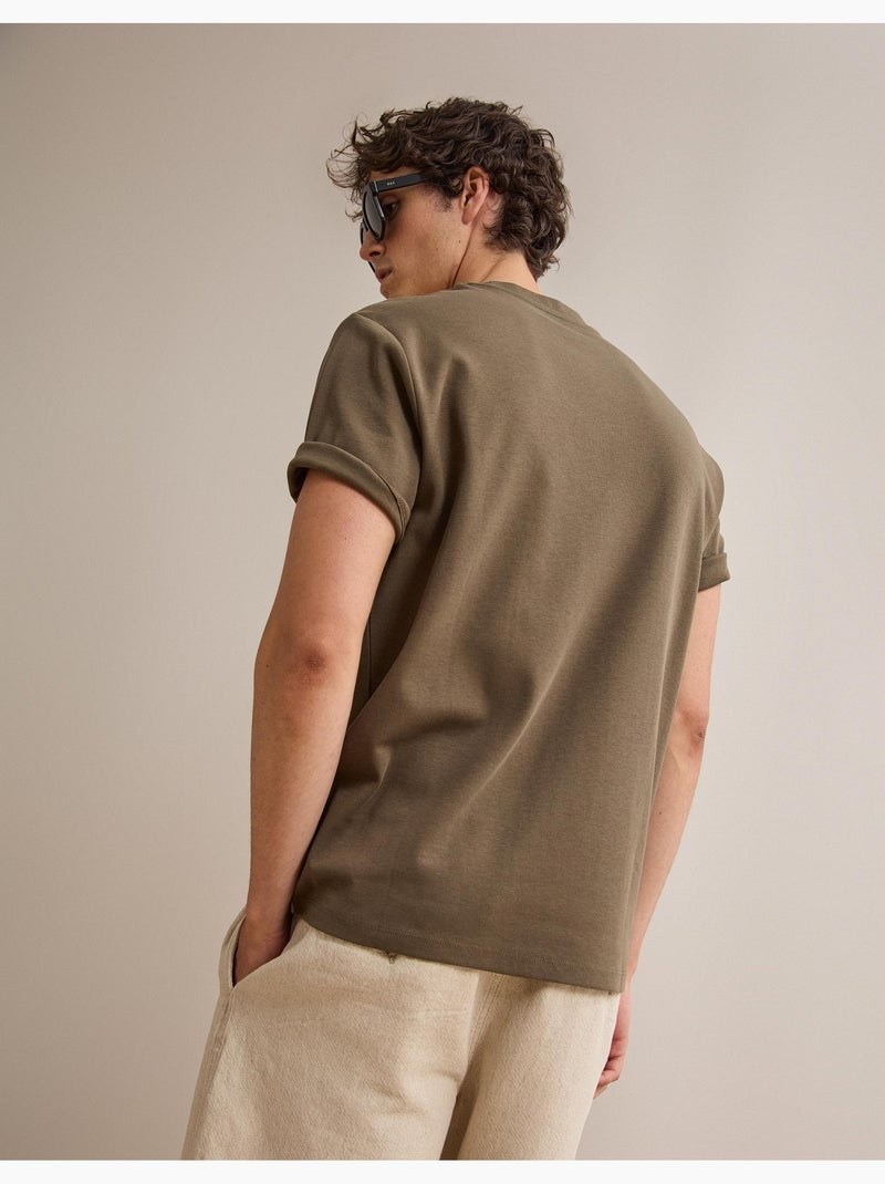 T-shirt Interlock, MO Fashion Vert - Kiabi