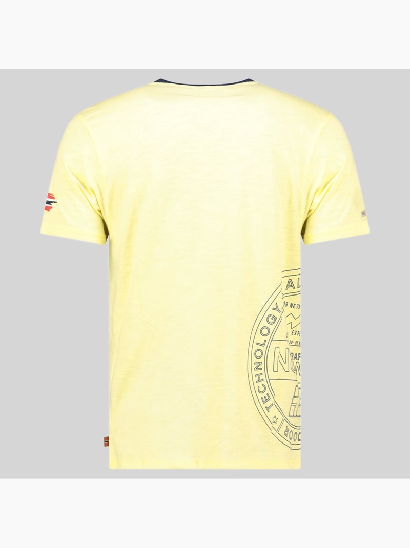 T-shirt j-flag – geographical norway Geel - Kiabi