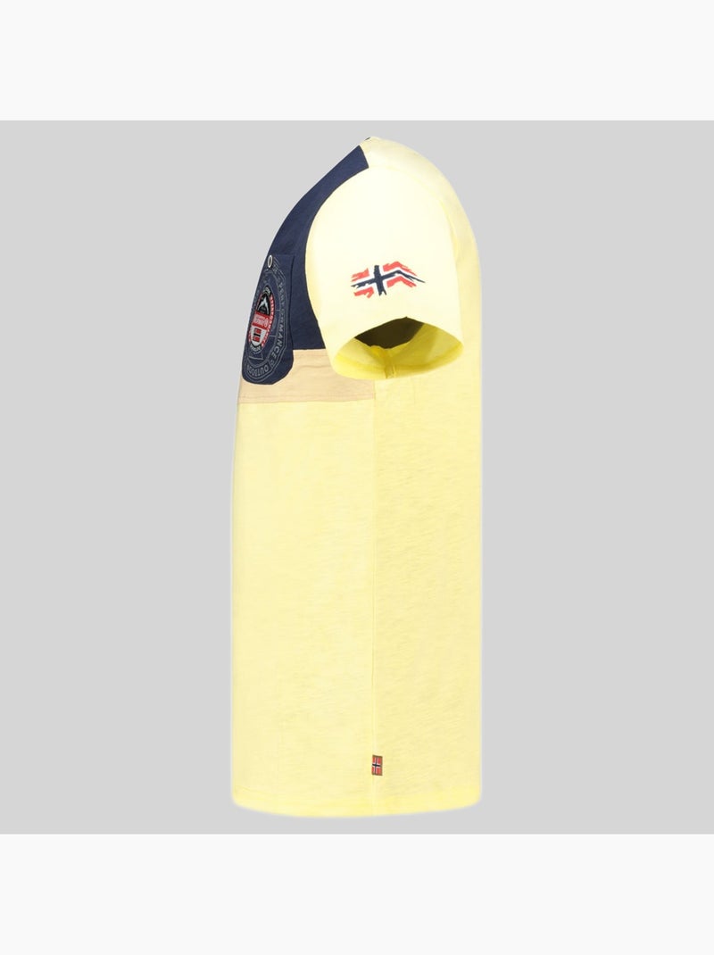 T-shirt j-flag – geographical norway Geel - Kiabi