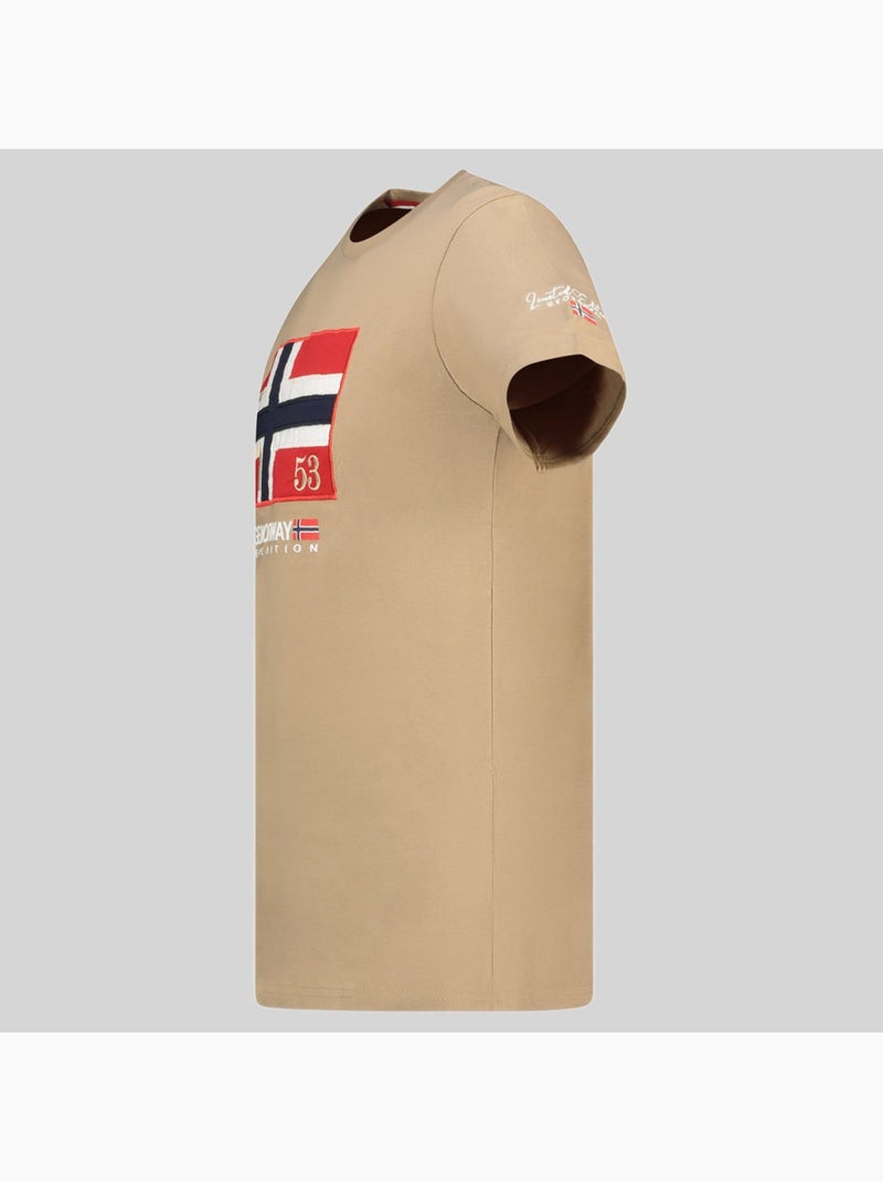 T-shirt j-newflag – geographical norway Beige - Kiabi