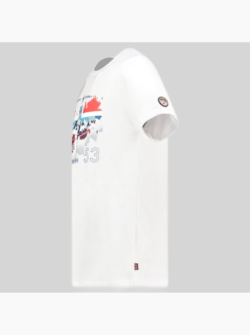 T-shirt j-stone – geographical norway Blanc - Kiabi