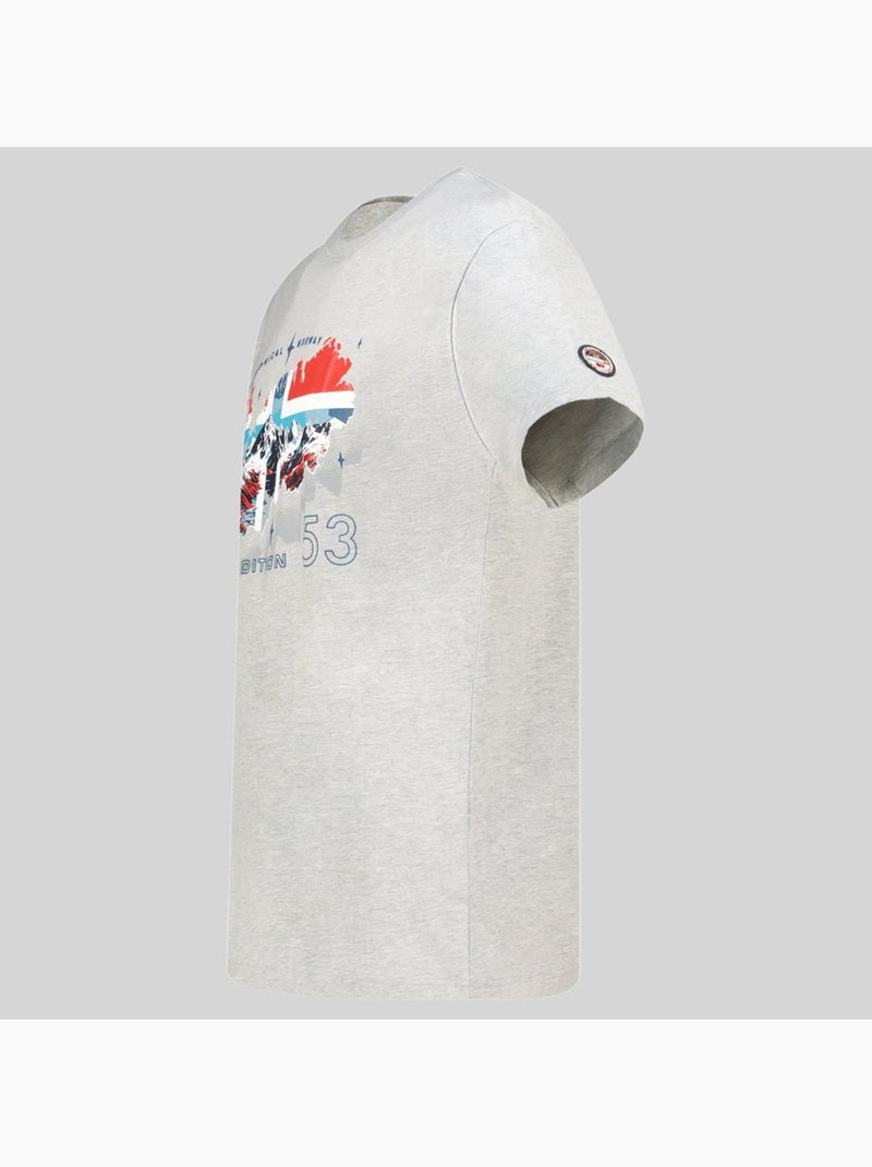 T-shirt j-stone – geographical norway Gris clair - Kiabi