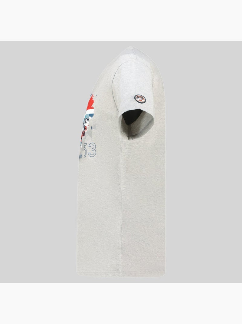 T-shirt j-stone – geographical norway Lichtgrijs - Kiabi