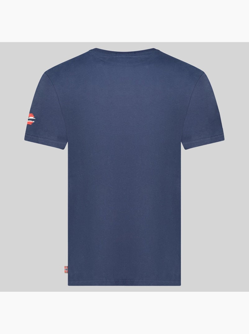 T-shirt j-vibe – geographical norway Marineblauw - Kiabi