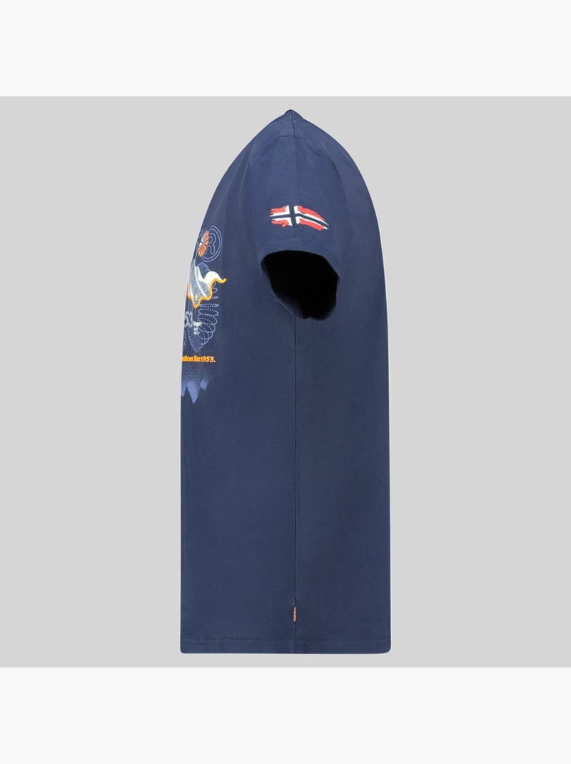 T-shirt j-vibe – geographical norway Marineblauw - Kiabi