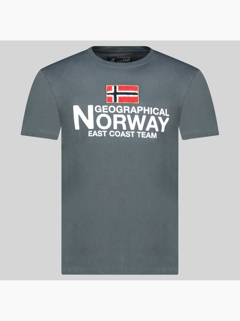 T-shirt jacky – geographical norway Gris foncé - Kiabi