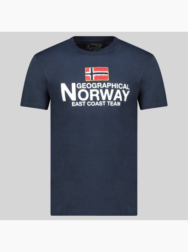 T-shirt jacky – geographical norway Marineblauw - Kiabi