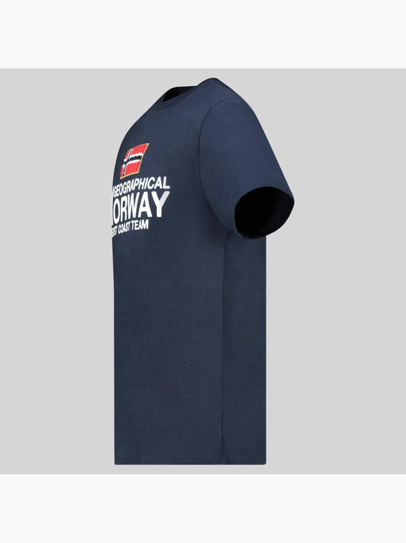 T-shirt jacky – geographical norway Marineblauw - Kiabi