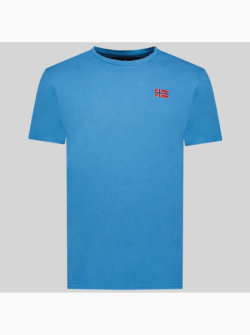 T-shirt jactus – geographical norway Bleu - Kiabi