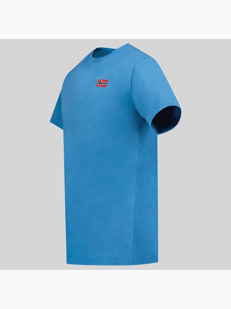 T-shirt jactus – geographical norway Bleu - Kiabi