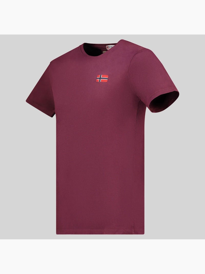 T-shirt jactus – geographical norway Bordeaux - Kiabi