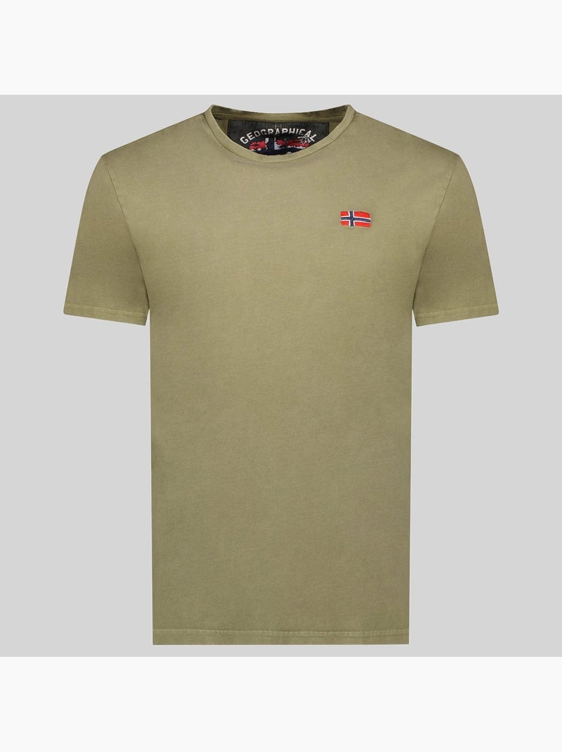 T-shirt jactus – geographical norway Kaki - Kiabi