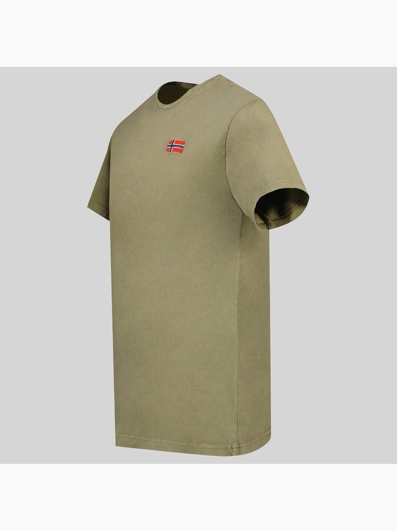 T-shirt jactus – geographical norway Kaki - Kiabi