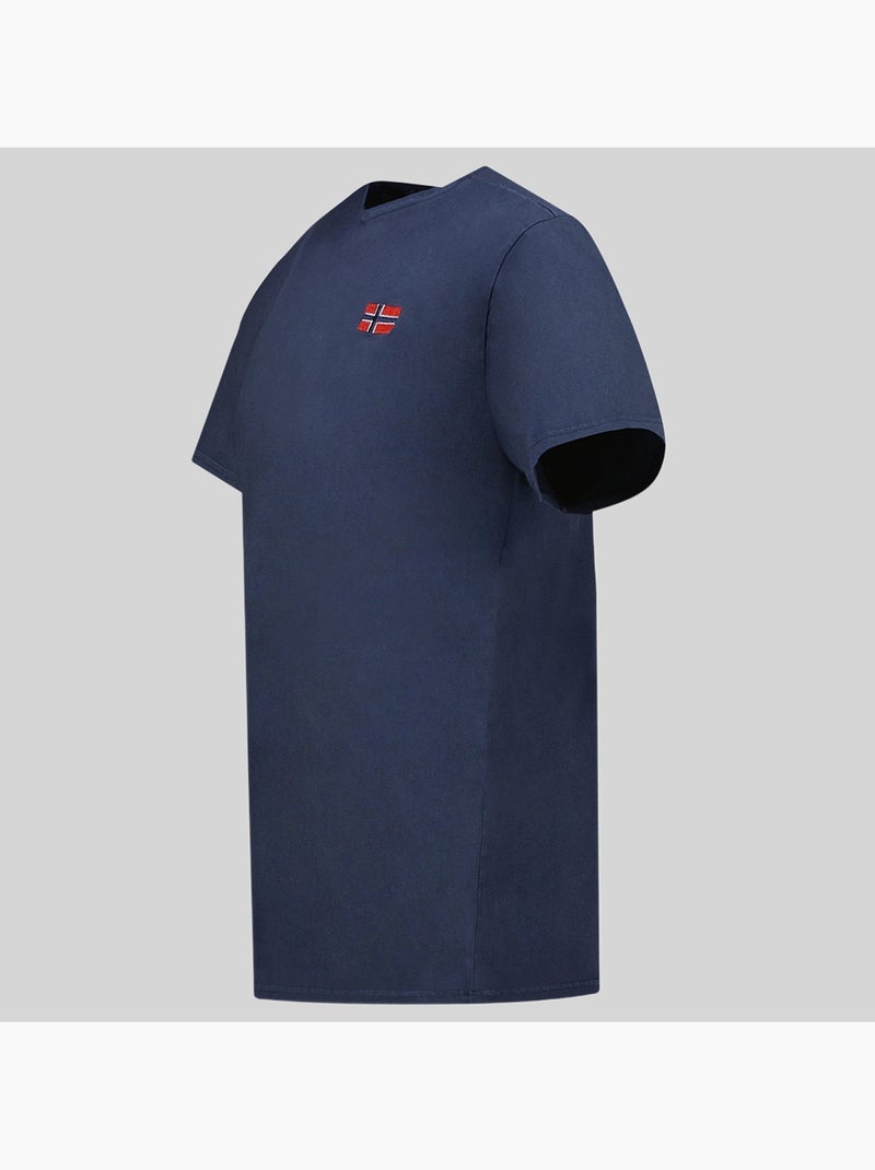 T-shirt jactus – geographical norway Marineblauw - Kiabi