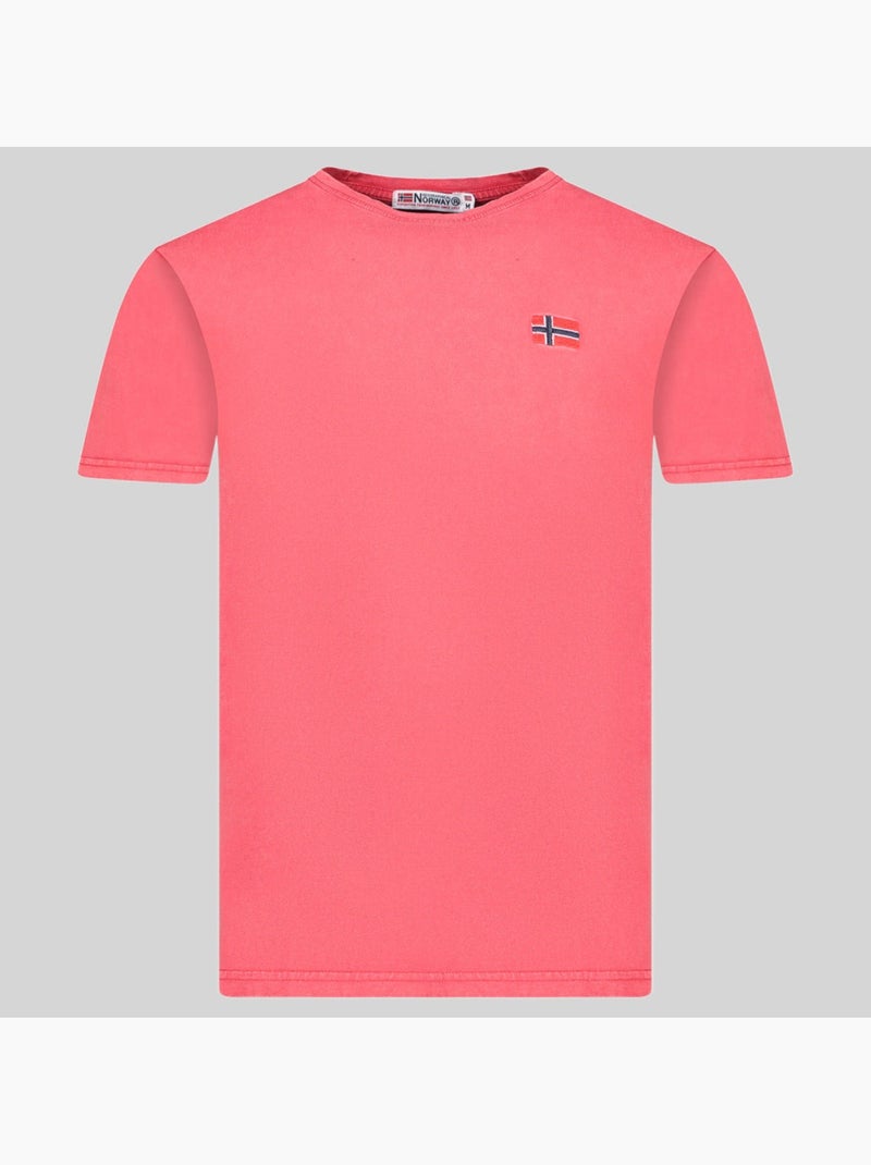 T-shirt jactus – geographical norway Rouge - Kiabi
