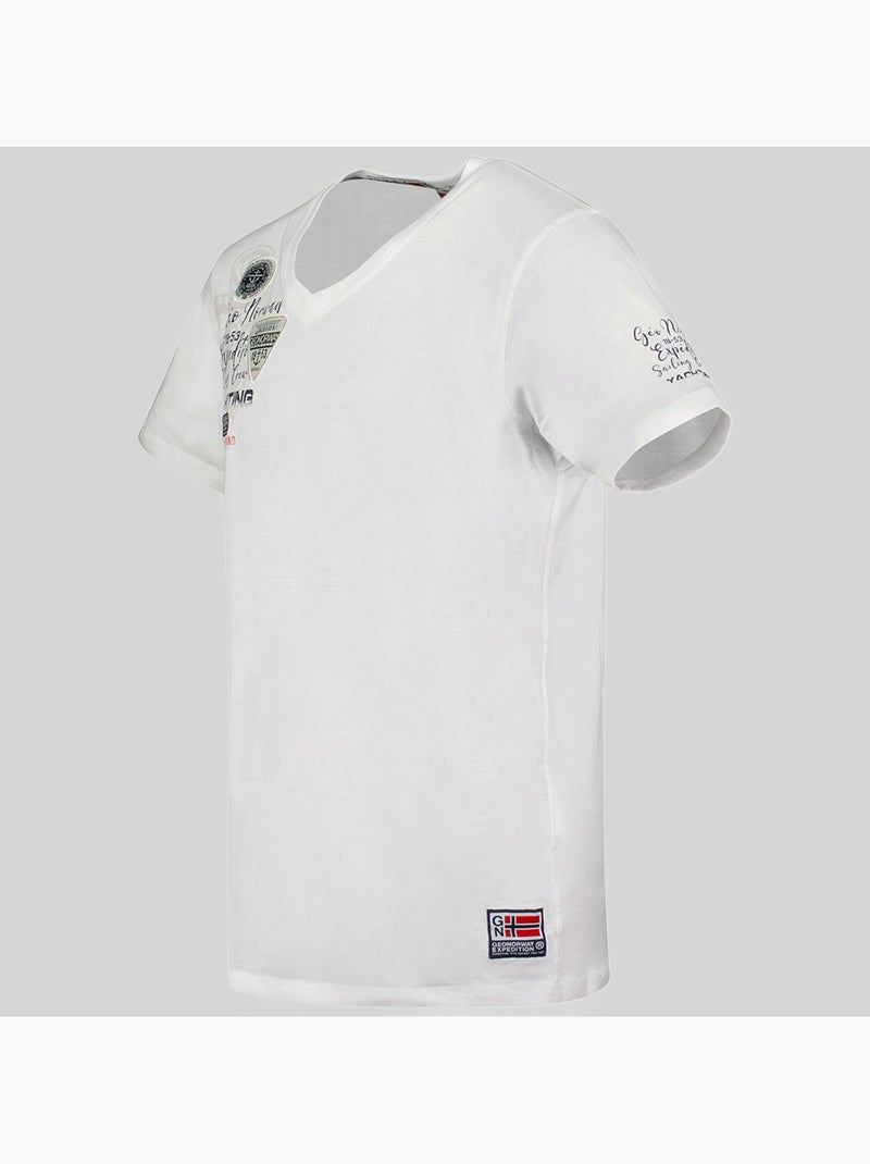 T-shirt jademora – geographical norway Blanc - Kiabi