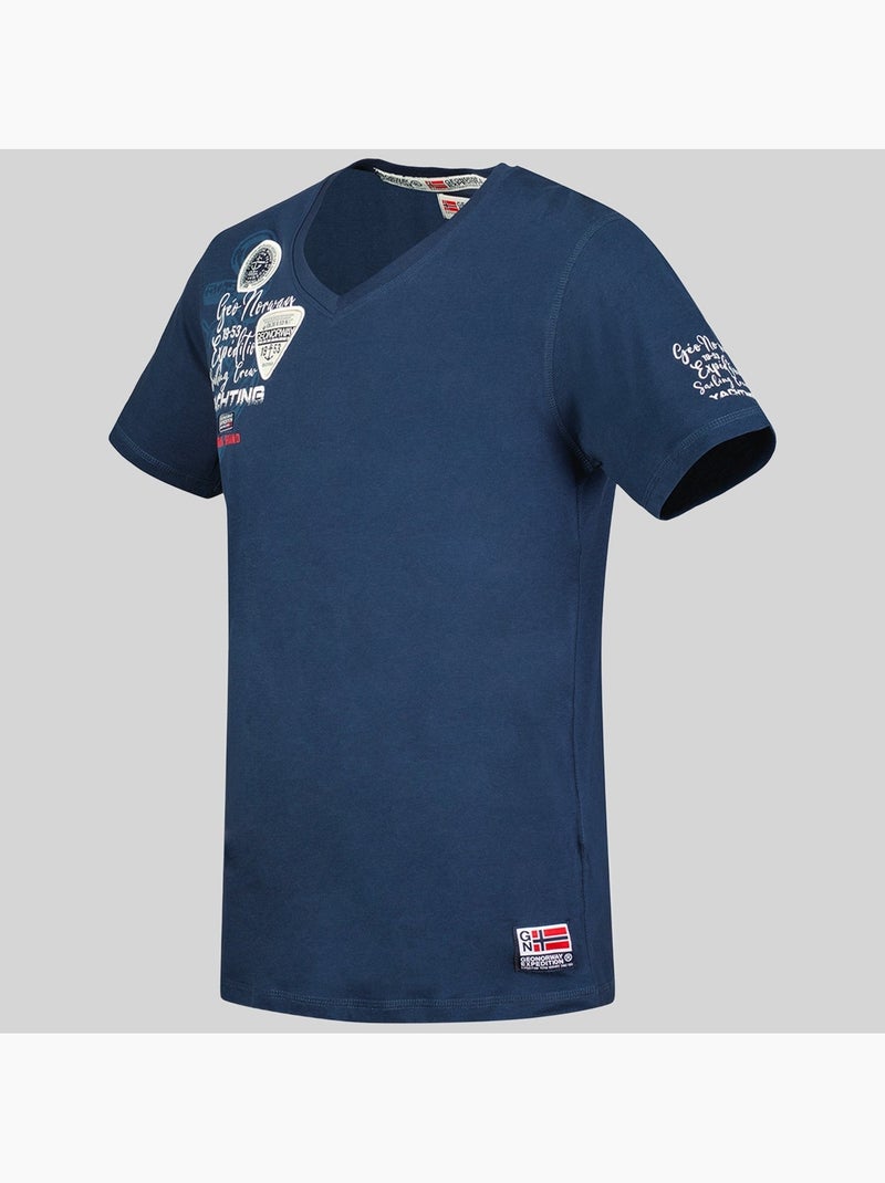 T-shirt jademora – geographical norway Bleu marine - Kiabi
