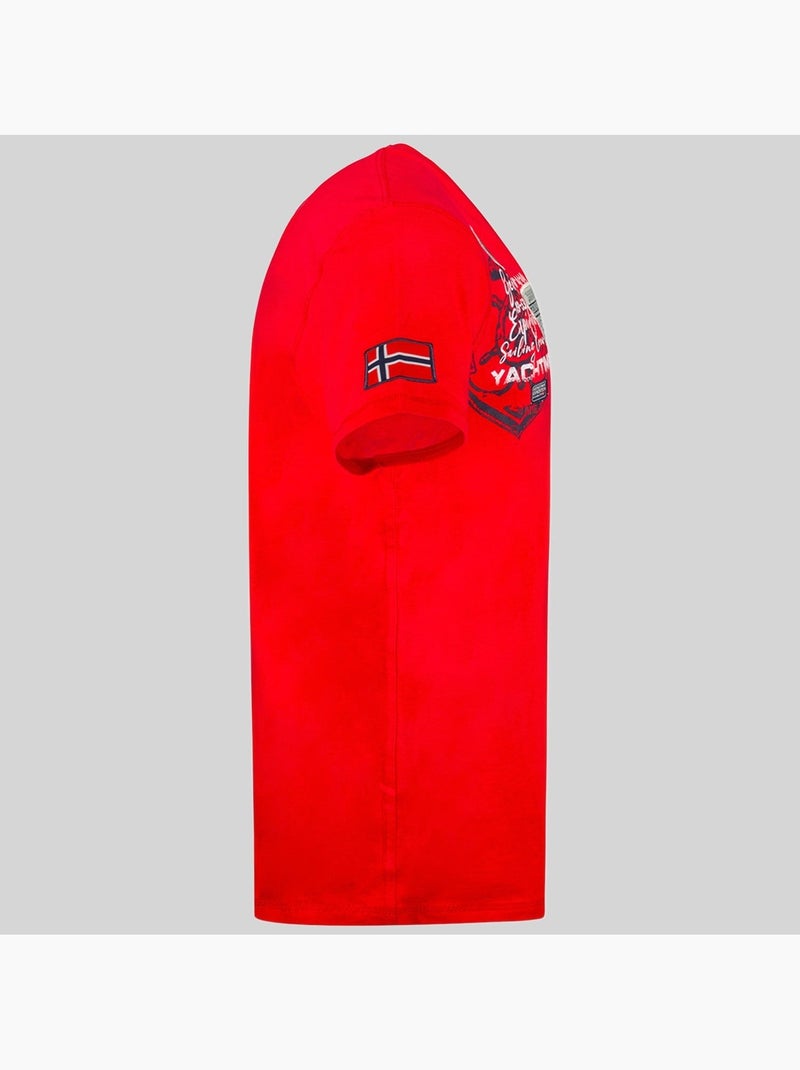 T-shirt jademora – geographical norway Rouge - Kiabi