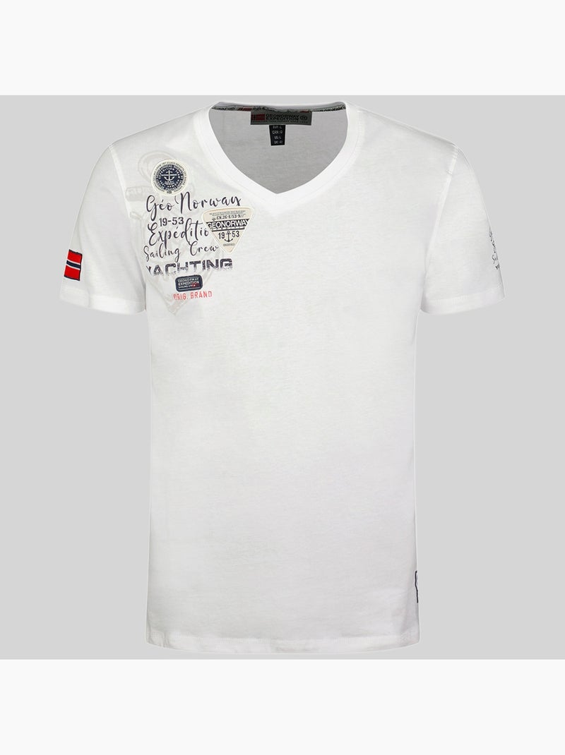 T-shirt jademora – geographical norway Wit - Kiabi