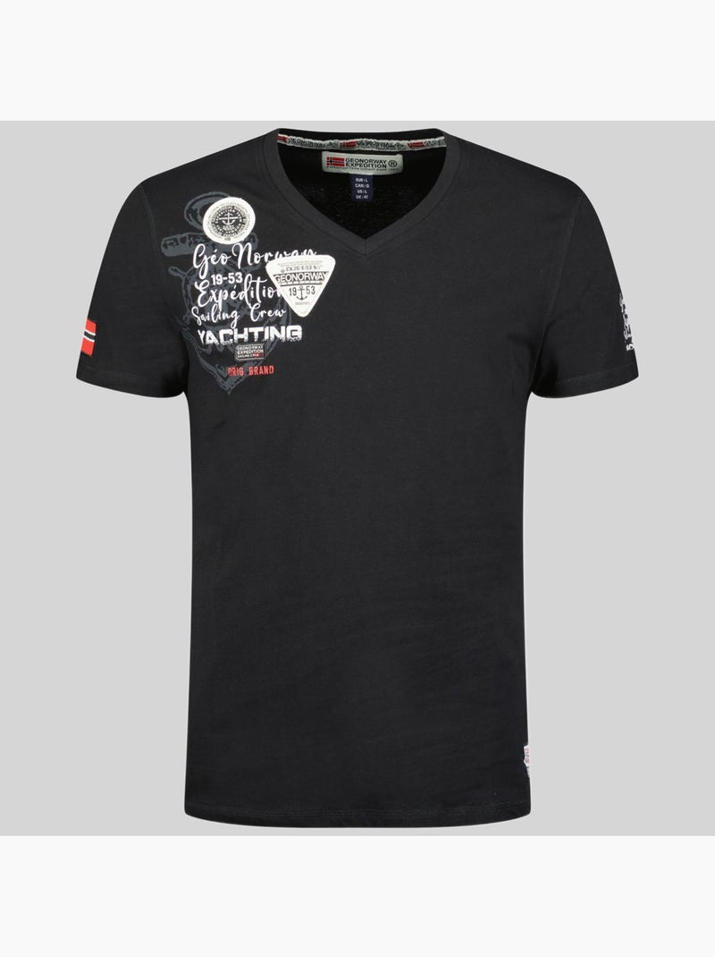 T-shirt jademora – geographical norway Zwart - Kiabi