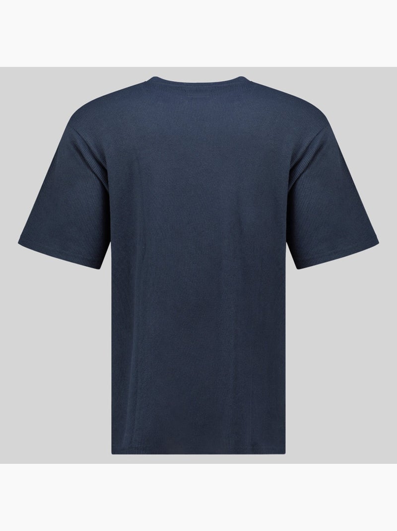 T-shirt jalafel – geographical norway Marineblauw - Kiabi