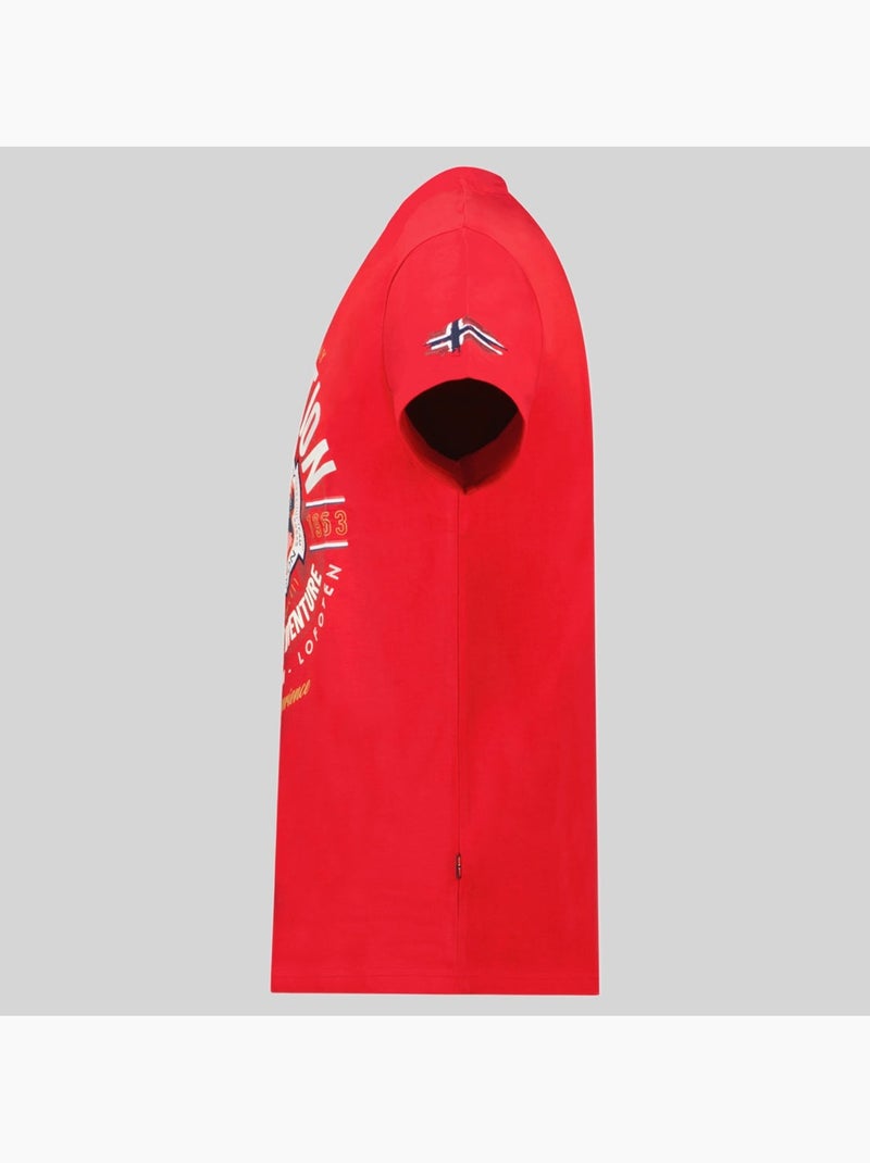 T-shirt jaldemar – geographical norway Rouge - Kiabi